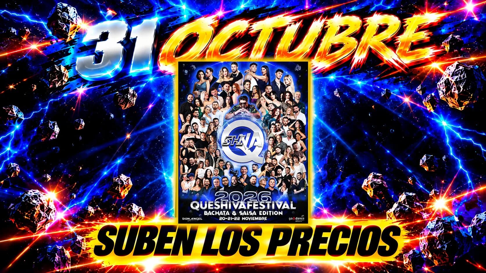 QUESHIVA FESTIVAL 2026 BACHATA & SALSA EDITION