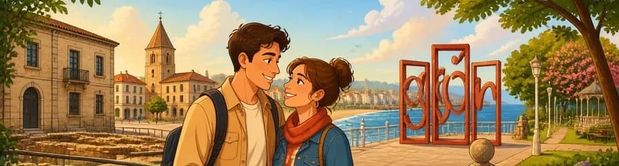 Paseo romántico clásico privado por Gijón