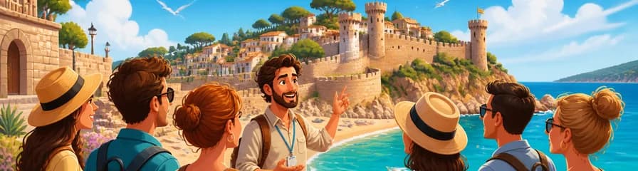 Exploración de Tossa de Mar, la perla de la Costa Brava: Recorrido para grupos pequeños