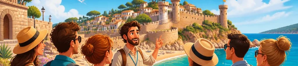 Exploración de Tossa de Mar, la perla de la Costa Brava: Recorrido para grupos pequeños