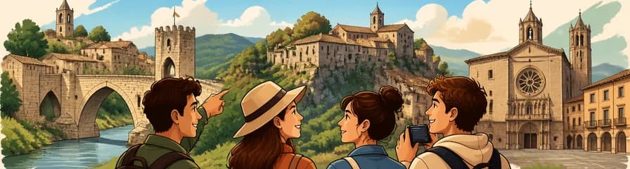 Recorrido privado por Besalú, Rupit y Vic con salida desde Barcelona
