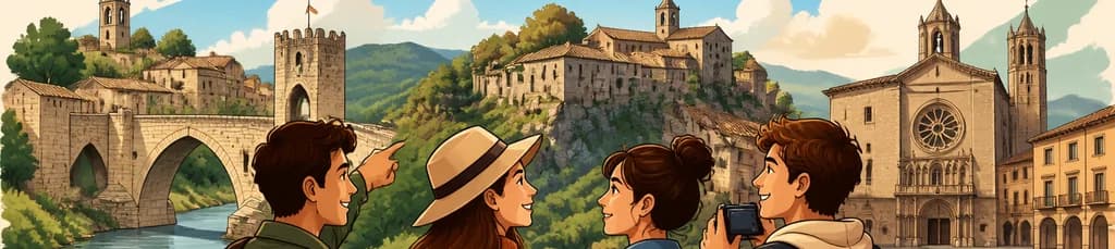 Recorrido privado por Besalú, Rupit y Vic con salida desde Barcelona