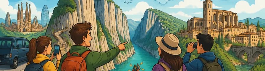 Excursión de un día a Mont Rebei y Montsant con recogida en hotel desde Barcelona