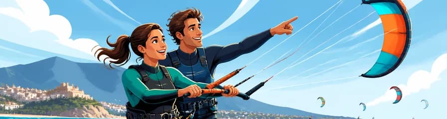 Lecciones individuales de kitesurf en Tarifa, personalizadas para cada habilidad.