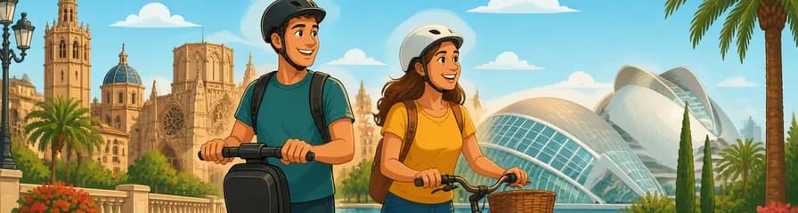 Recorrido en Segway por la naturaleza y los jardines de Valencia