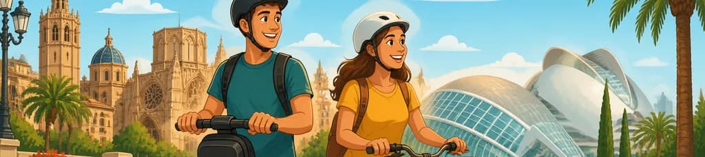 Recorrido en Segway por la naturaleza y los jardines de Valencia
