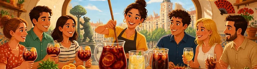 Sumérgete en la coctelería española: Taller de sangría, tinto de verano y kalimotxo en Madrid