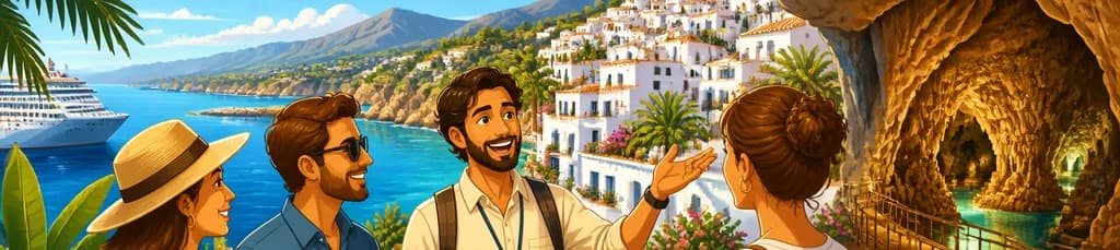 Descubre Nerja y Frigiliana en una Excursión Privada desde el Puerto de Motril