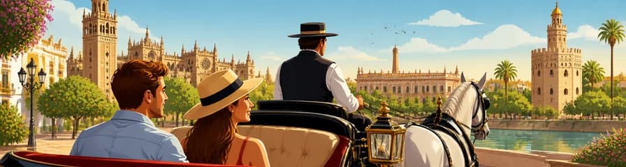 Descubre Sevilla en un paseo exclusivo en carruaje tirado por caballos