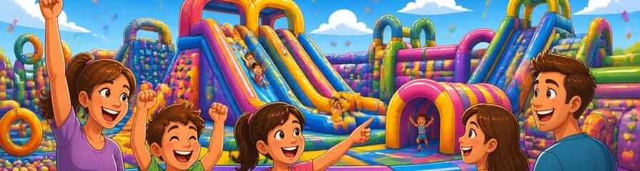Descubre Funbox: El Parque Hinchable Más Grande del Mundo en Gijón
