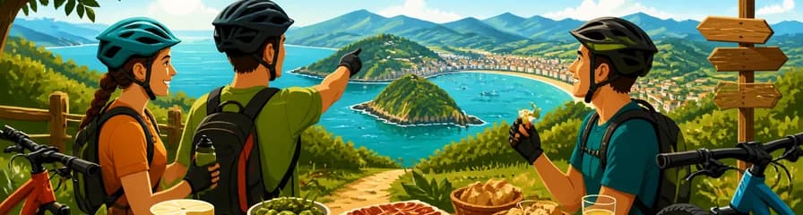 Explora el corazón vasco en bicicleta de montaña, apto para todos los niveles