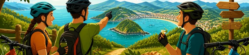 Explora el corazón vasco en bicicleta de montaña, apto para todos los niveles