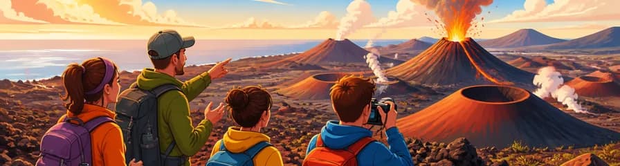 Excursión por el Parque Nacional de Timanfaya: Erupciones y paisajes volcánicos