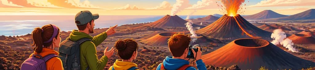 Excursión por el Parque Nacional de Timanfaya: Erupciones y paisajes volcánicos