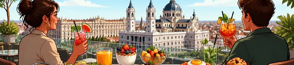Disfruta de un Brunch y Cóctel con vistas a la Catedral de La Almudena