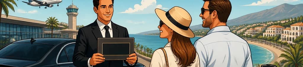 Servicio de traslado privado premium desde el aeropuerto de Málaga a los resorts de la Costa del Sol
