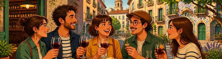 Descubre la Gracia oculta: un recorrido local por Barcelona con tapas y vino