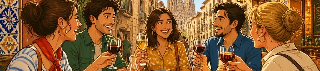 Tour de tapas y vino "Barcelona Side Streets" con Eating Europe