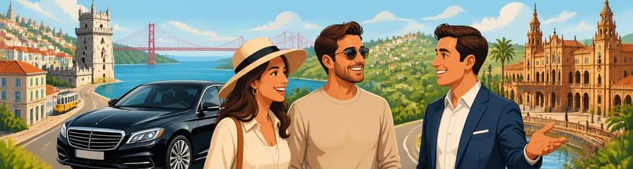 Traslado privado de lujo entre Lisboa y Sevilla