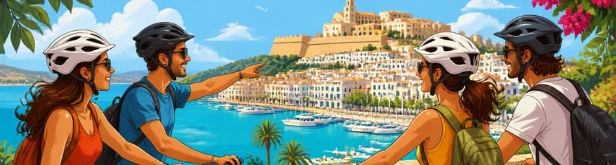 Explorando Ibiza y sus alrededores en bicicleta eléctrica: un tour con salida desde el puerto