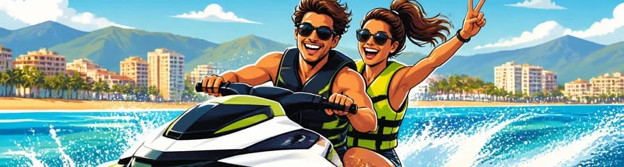 Alquiler excepcional de moto de agua sin licencia en Fuengirola