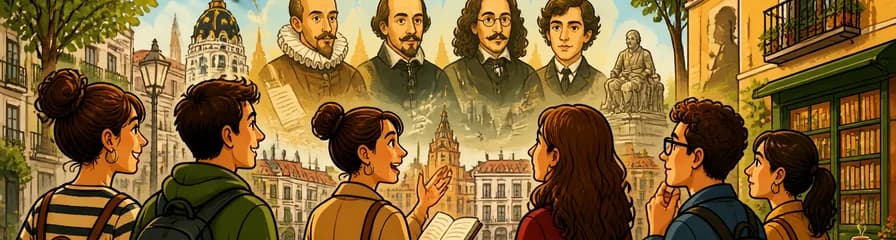 Un paseo por el Barrio de las Letras: tras los pasos de Cervantes, Lorca, Lope y Quevedo en Madrid