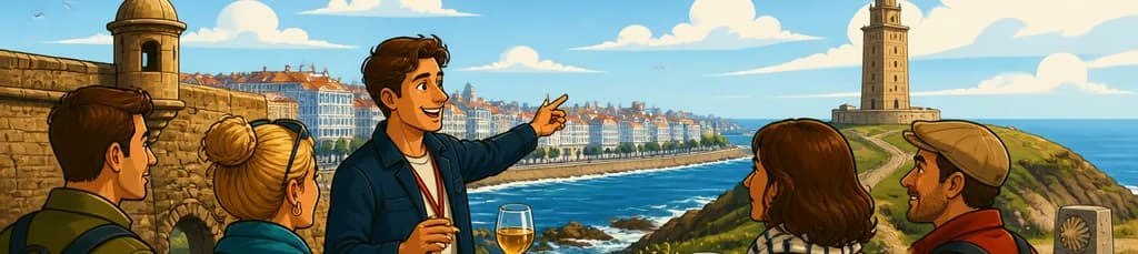 Recorrido privado por la ciudad: Excursión por la costa de La Coruña