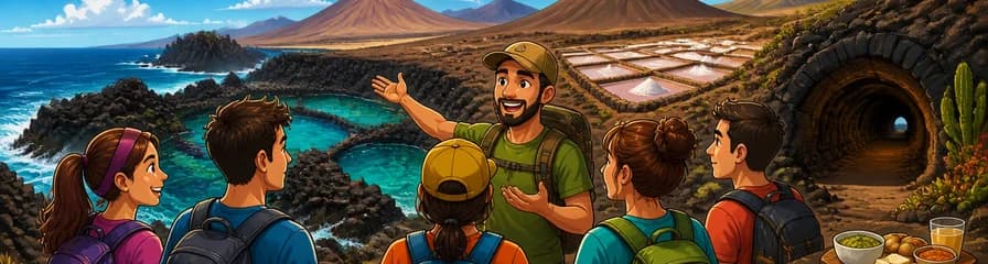 Exploración senderista por la milenaria costa volcánica de Lanzarote