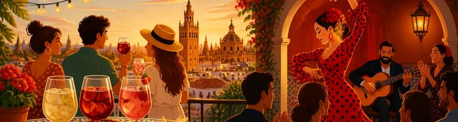 Descubre el misterio del flamenco y disfruta de una cata de sangría en Sevilla