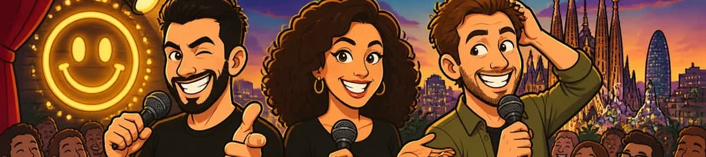 Vive la experiencia de Adictos a la Comedia en Barcelona