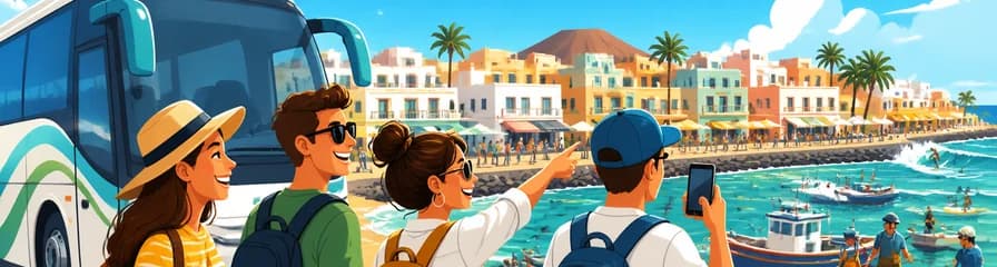 Traslado en autobús Corralejo Express con salida desde Caleta de Fuste