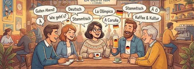 Encuentro para practicar alemán: Deutschstammtisch en La Olímpica