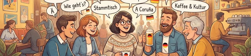 Encuentro para practicar alemán: Deutschstammtisch en La Olímpica