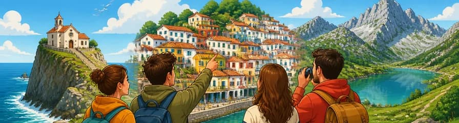Excursión a los Lagos de Covadonga, Cudillero y La Regalina saliendo desde Oviedo y Gijón