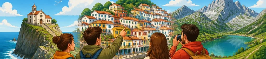 Excursión a los Lagos de Covadonga, Cudillero y La Regalina saliendo desde Oviedo y Gijón