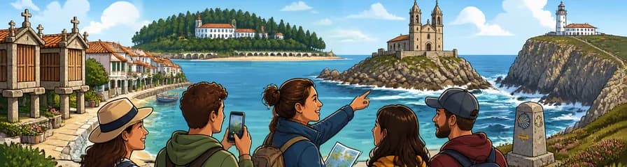 Recorrido por la Costa da Morte, Finisterre y las Rías Baixas con salida desde Santiago