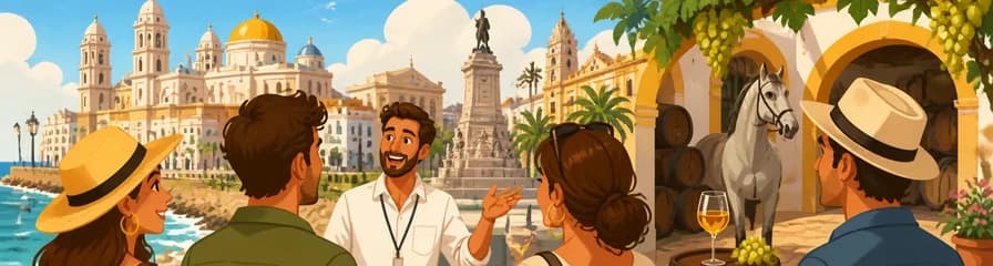 Descubrimiento de Cádiz y Jerez: Tour Privado de Día Completo