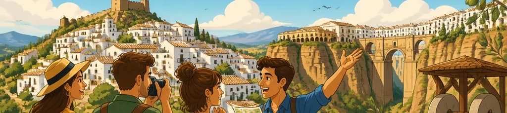 Exploración de un día: Pueblos Blancos y Ronda