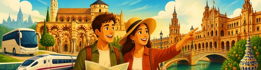 Excursión guiada de dos días a Córdoba y Sevilla con salida desde Madrid