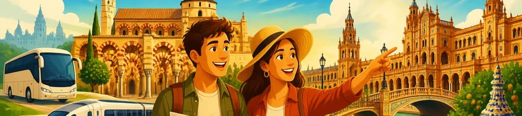 Excursión guiada de dos días a Córdoba y Sevilla con salida desde Madrid
