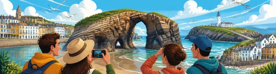 Descubre la Playa de las Catedrales, Ribadeo y Tapia de Casariego en una excursión desde Gijón