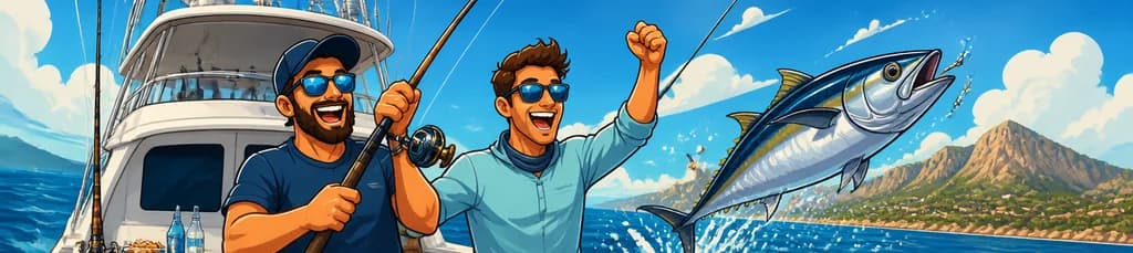 Excursión de pesca en Mallorca con Royal Charters