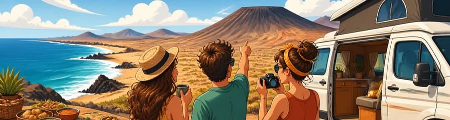 Aventura Exclusiva por el Norte de Fuerteventura en Camper Privada