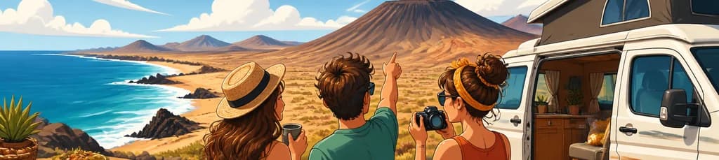 Aventura Exclusiva por el Norte de Fuerteventura en Camper Privada