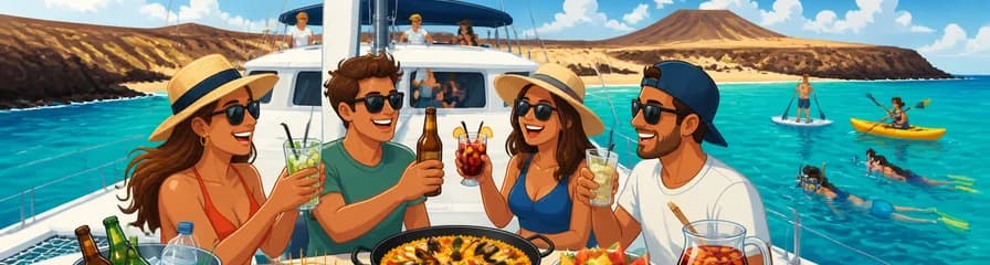 Aventura en catamarán a las playas de Papagayo: incluye almuerzo y bebidas