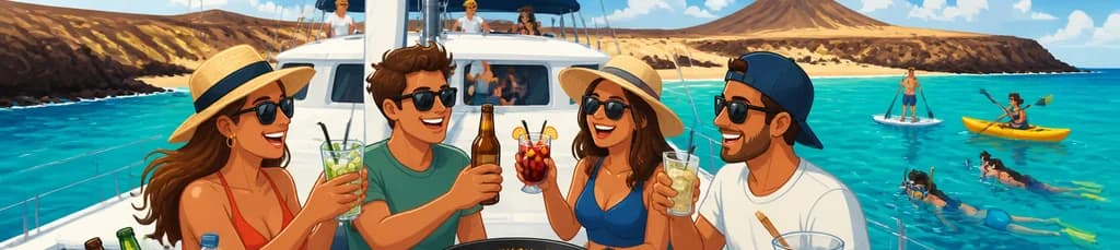 Aventura en catamarán a las playas de Papagayo: incluye almuerzo y bebidas