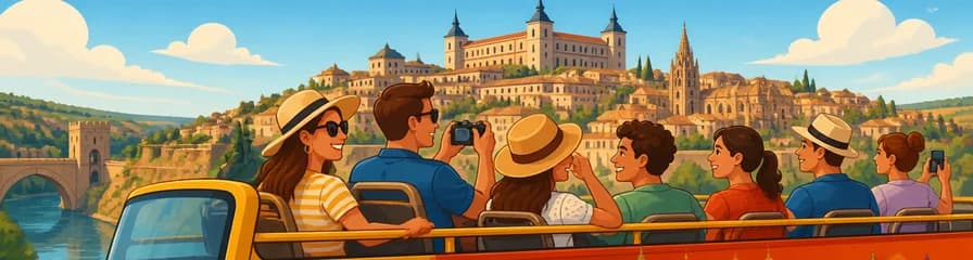 Descubre Toledo a tu ritmo con el tour panorámico en autobús turístico con paradas libres