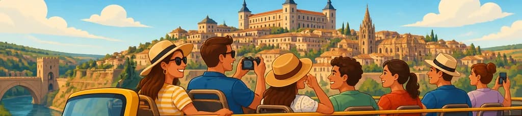 Descubre Toledo a tu ritmo con el tour panorámico en autobús turístico con paradas libres
