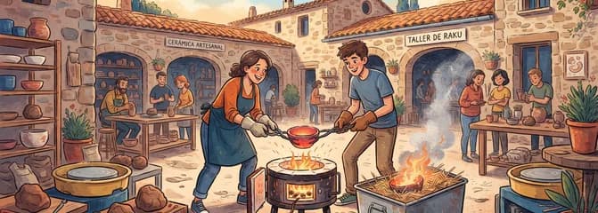 Taller de cerámica y fuego: Experimenta la técnica Raku en La Bisbal d'Empordà