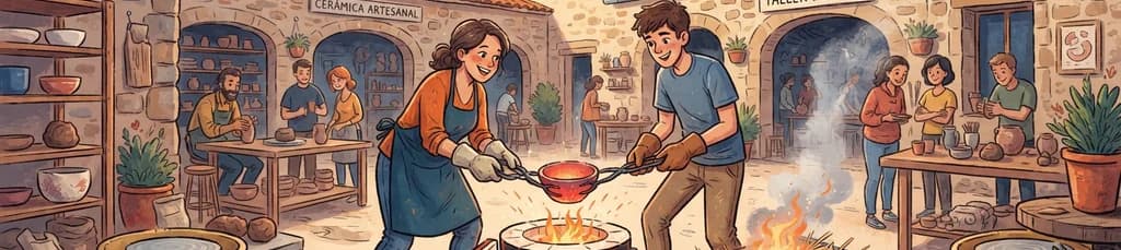 Taller de cerámica y fuego: Experimenta la técnica Raku en La Bisbal d'Empordà